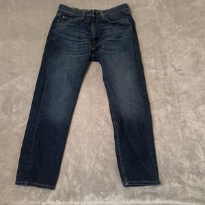 Levi's 505 Regular Fit Straight Leg Jeans Mens Sz 36x30 Medium Blue Denim